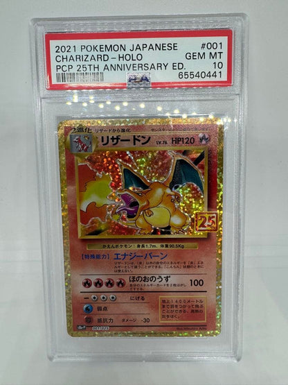 PSA 10 Pokemon Charizard — Japanese
