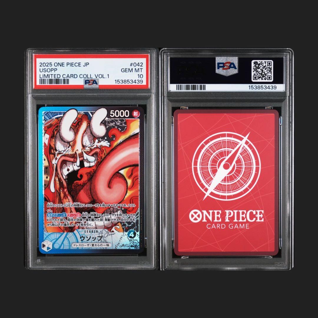 PSA 10 One Piece Usopp L — Japanese
