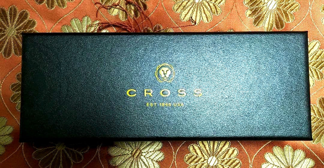 New unopened Cross ballpoint pen in silver with smooth tip and elegant design