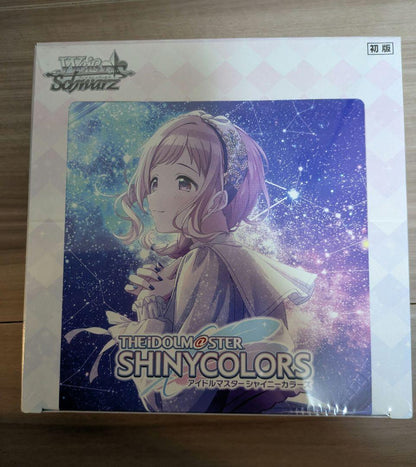 Weiss Schwarz The Idolmaster Shiny Colors Weiß Schwarz The IDOLMSTER SHINY COLORS Unopened Box Box — Japanese