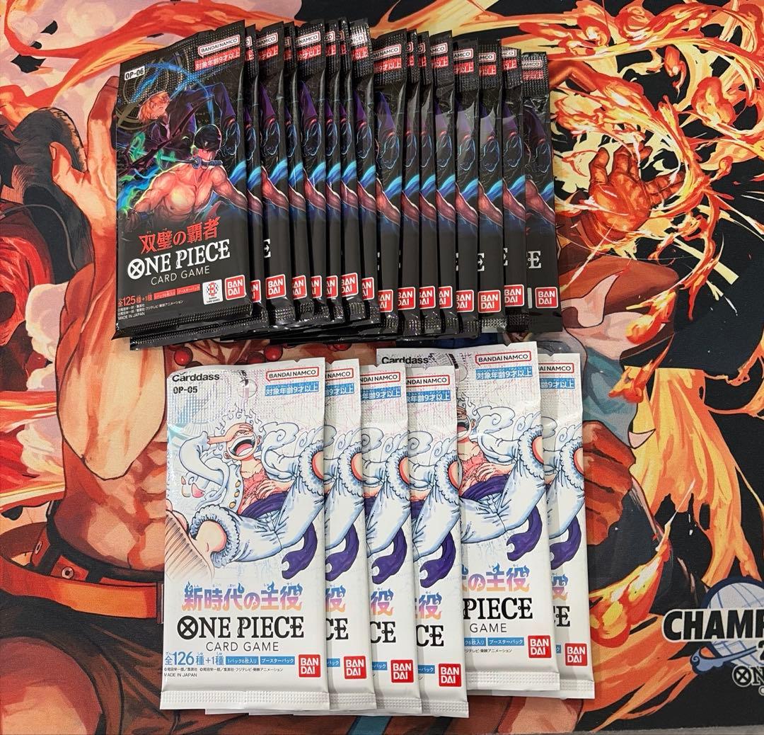 One Piece New Era Main Character 6 Pack Twin Pillars of Conquerors 16 Pack Pack — Japanese