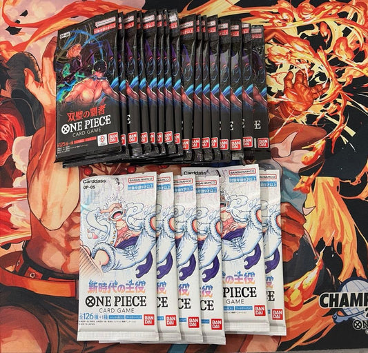 One Piece New Era Main Character 6 Pack Twin Pillars of Conquerors 16 Pack Pack — Japanese