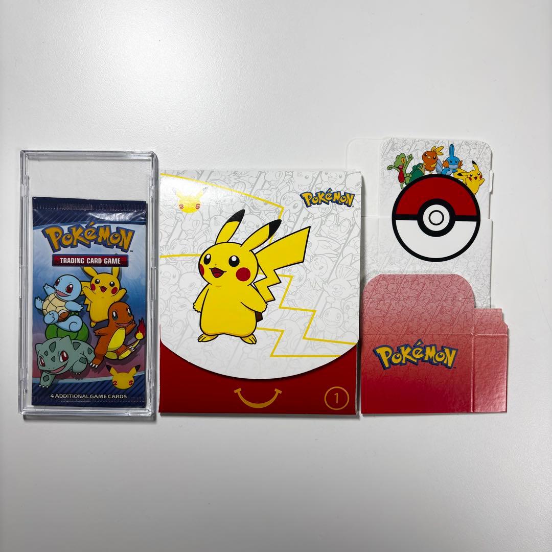 Pokemon Rare McPoké Card 2021 America Version Pack — Japanese