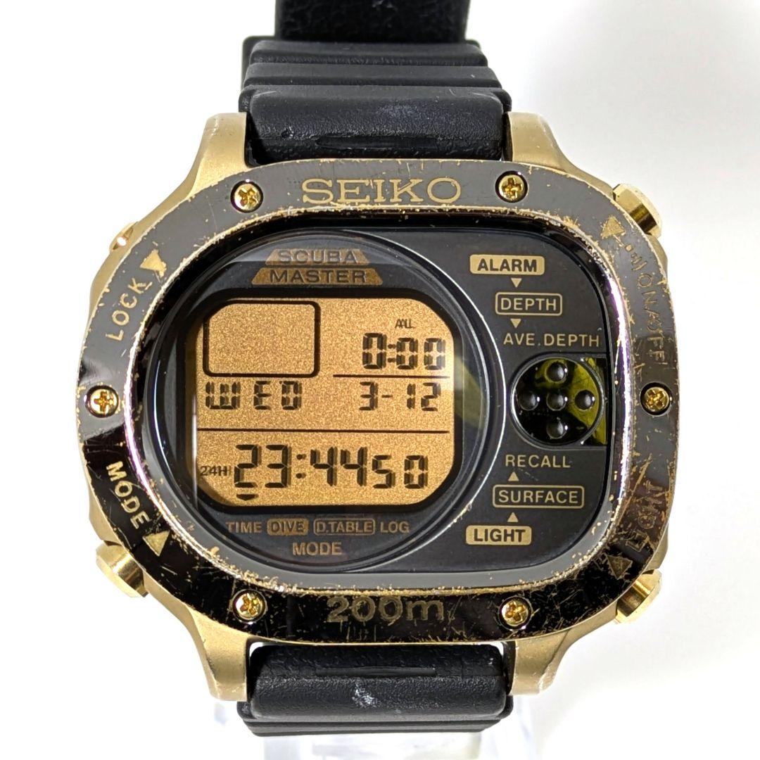 SEIKO SCUBAMASTER M725-5A00 Digital Men's Watch — Japanese