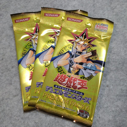 Yu-Gi-Oh Yu-Gi-Oh! Premium Pack 6 Unopened 3 Packs Pack — Japanese