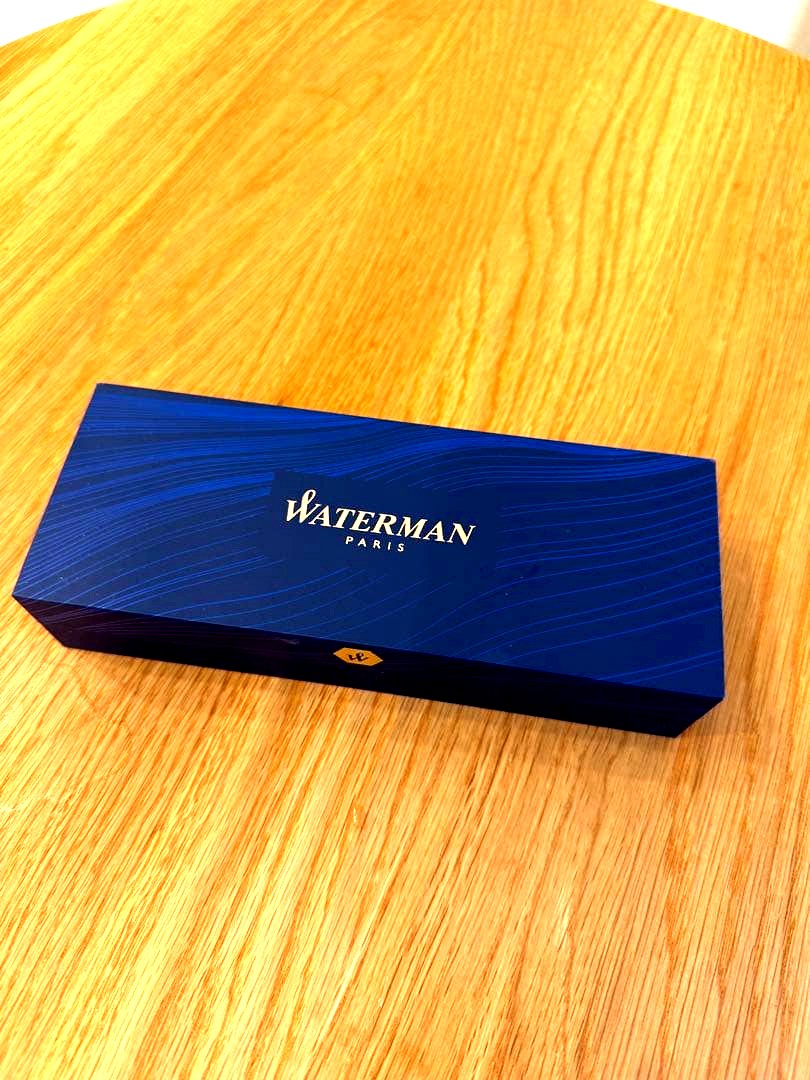 WATERMAN Expert Essential Precious White fountain pen with brass body and palladium trim