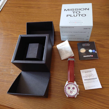 swatch MoonSwatch Pluto Quartz Men's — Japanese