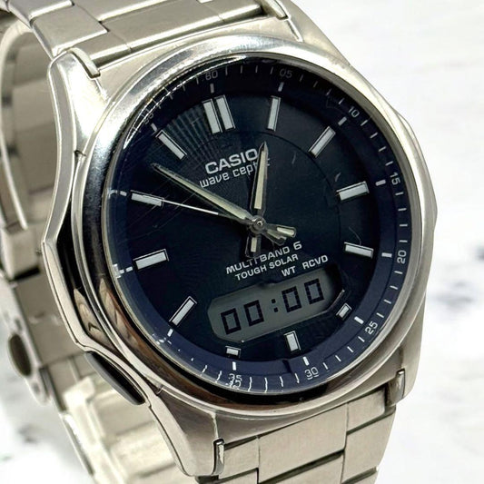 CASIO WVA-M630 Solar Men's Watch — Japanese