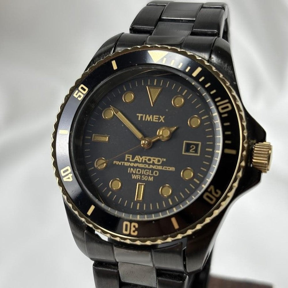 TIMEX Playford QZ Quartz Men's Watch — Japanese
