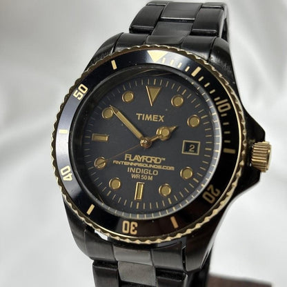TIMEX Playford QZ Quartz Men's Watch — Japanese