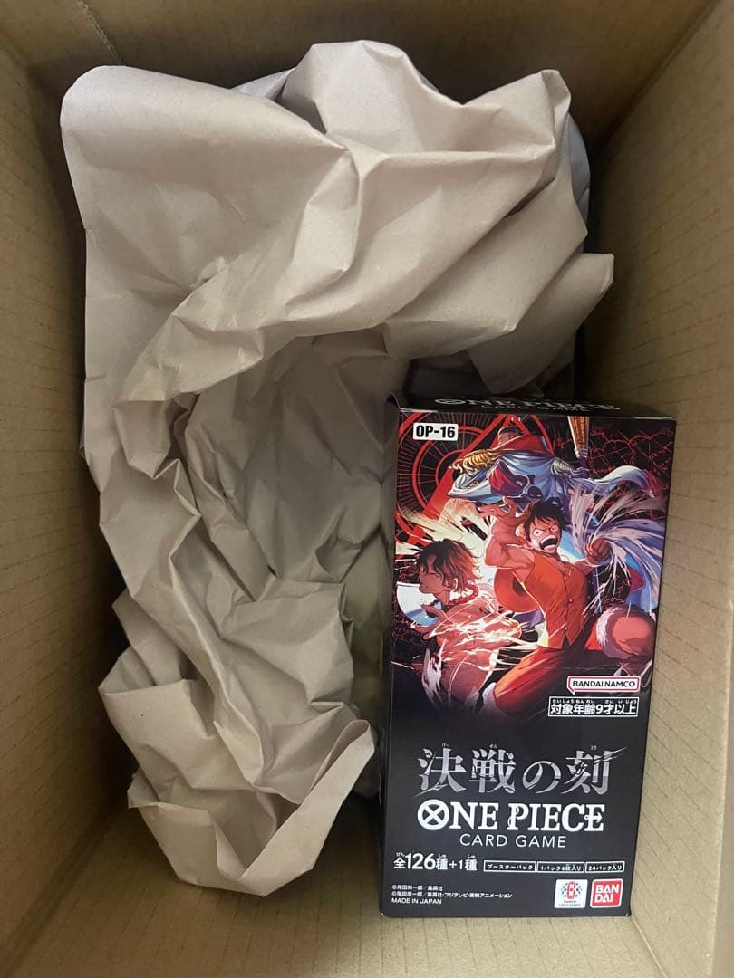 One Piece One Piece Card Clash of the Decisive Moment Box — OP-16 — Japanese