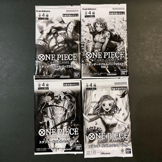 One Piece One Piece Card Game Standard Battle Pack 4-Set Pack — Japanese