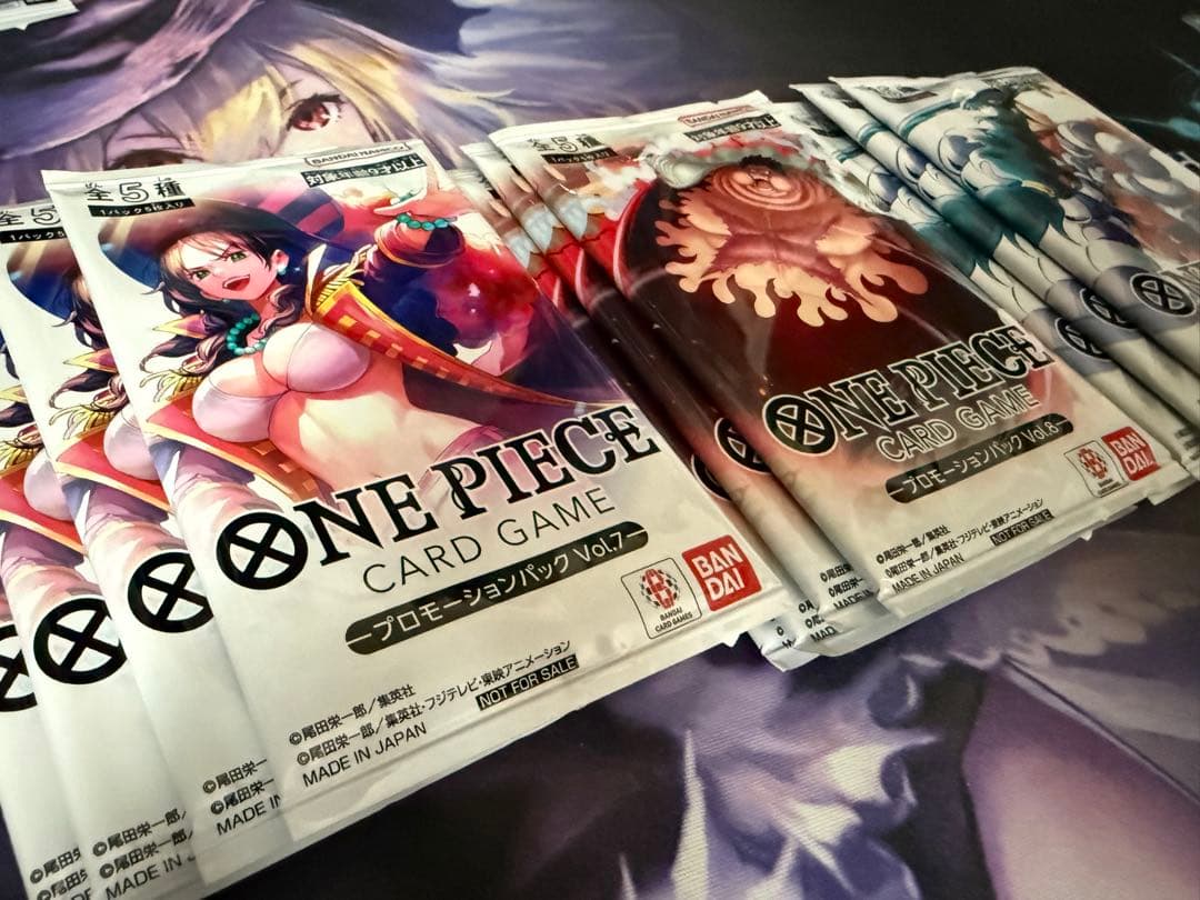 One Piece Promotion Pack 4 Packs Each Pack — Japanese