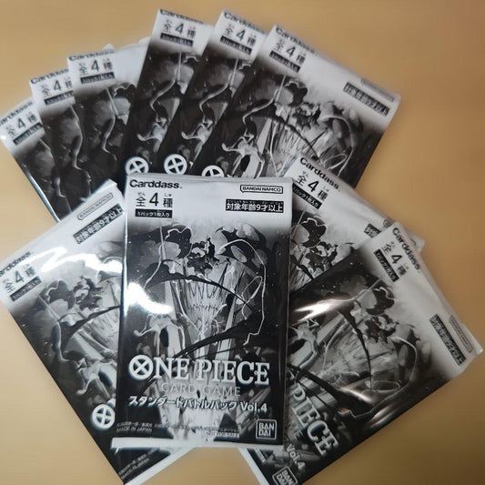 One Piece One Piece Card Game Standard Battle Pack Vol.4 8 Packs Pack — Japanese