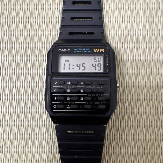 CASIO CA-53W Digital Men's Watch — Japanese
