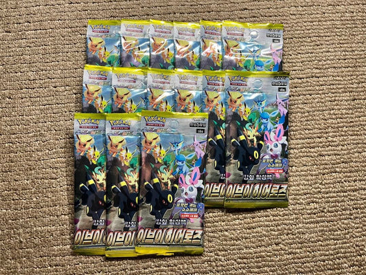 Pokemon Eevee Pack — S Enhanced Expansion Pack Eevee Heroes — Japanese