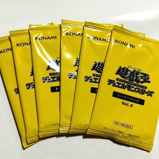 Yu-Gi-Oh Yu-Gi-Oh! OCG Token Pack Vol.4 6-Pack Set Pack — Japanese