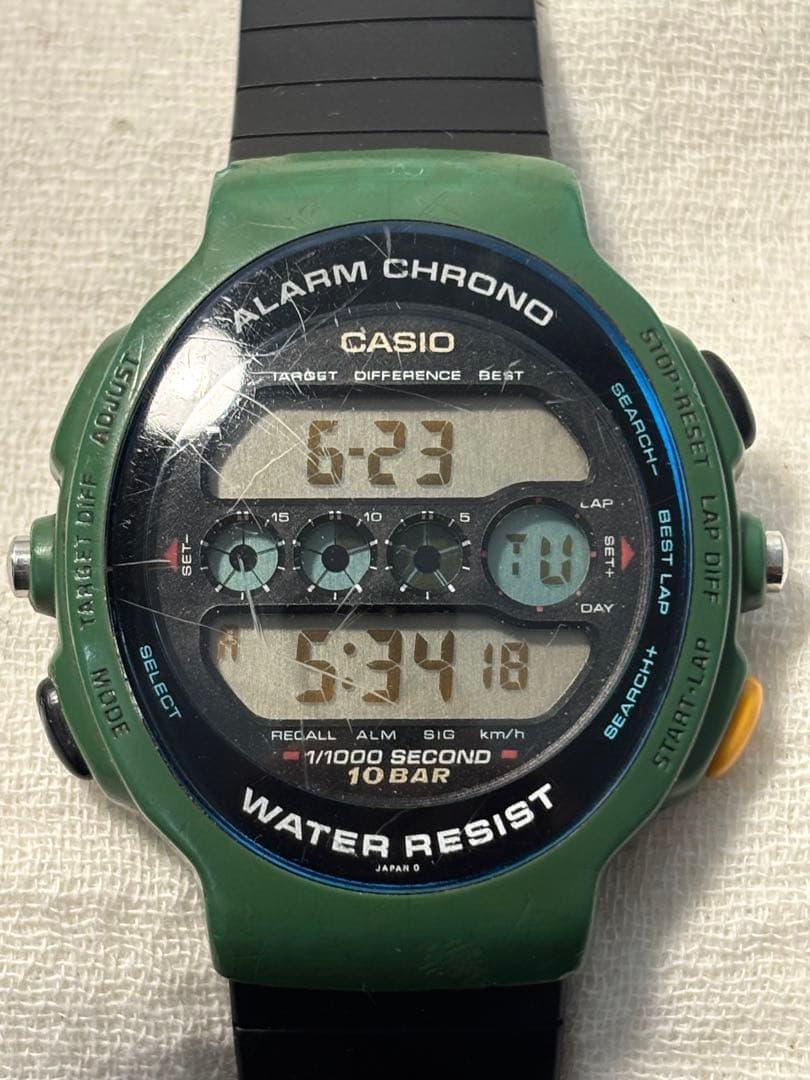 CASIO GPX-1000 Digital Men's Watch — Japanese