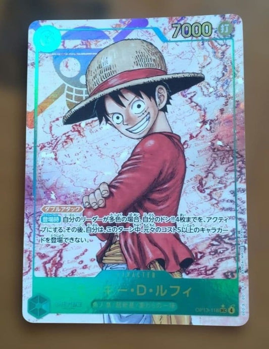 One Piece Monkey D. Luffy SEC — Inherited Will OP13-118 — Japanese
