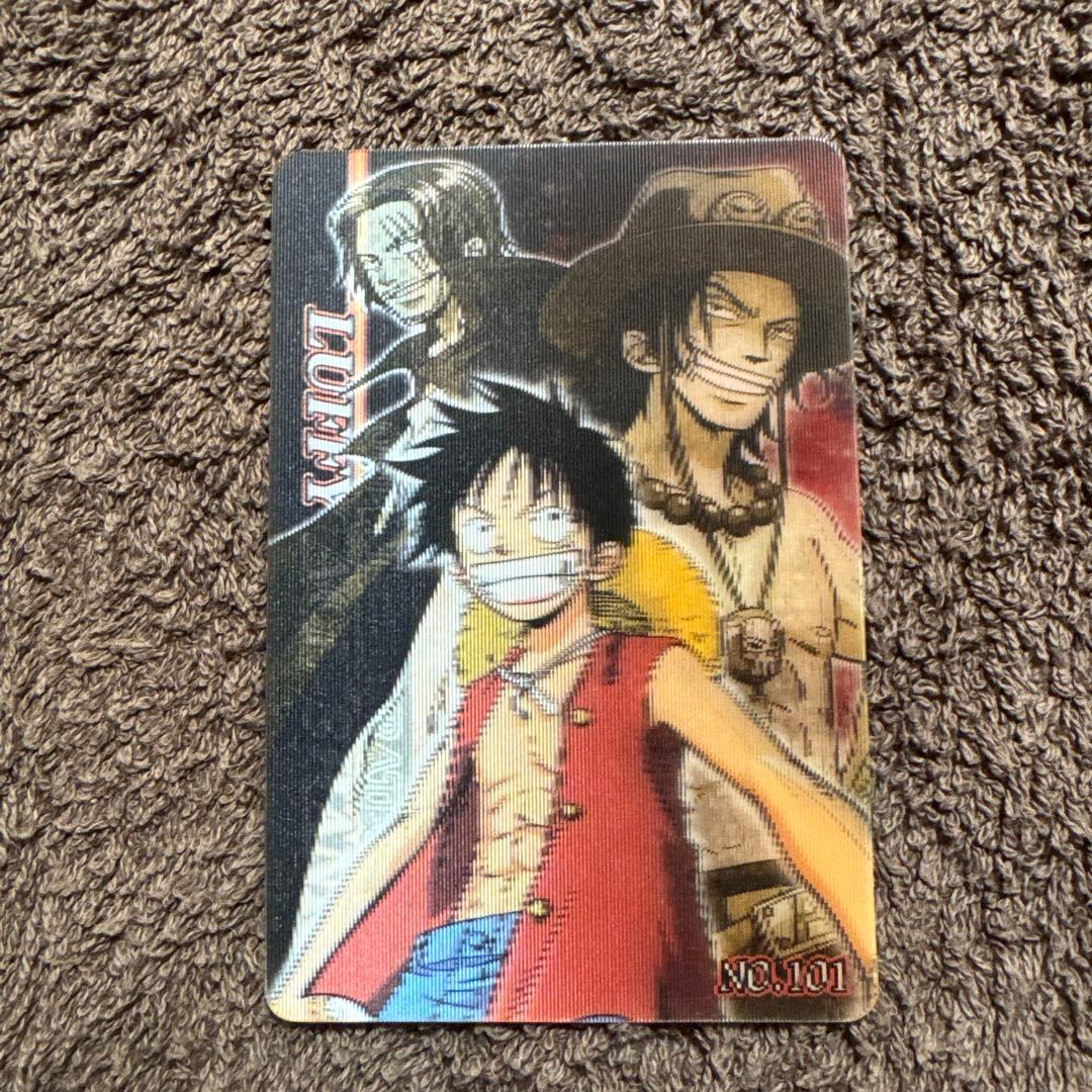One Piece One Piece Pirate King Gummy Card BANDAI L — Japanese
