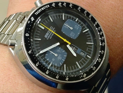 SEIKO Speed Timer Analog Men's Watch — Japanese