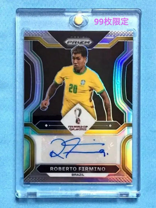 Roberto Firmino 2022 Qatar World Cup Card Autograph Card — Japanese