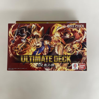 One Piece Unopened One Piece Card Game Ultimate Deck Brotherhood's Bond Pack — Japanese