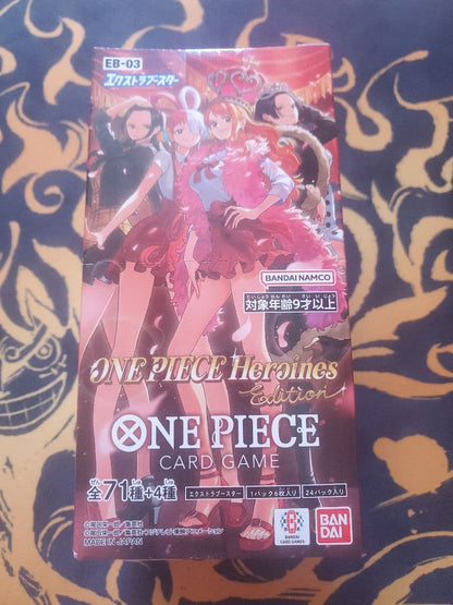 One Piece One Piece Card Hi-Heroine's Edition Unopened Box with Tape Box — Japanese
