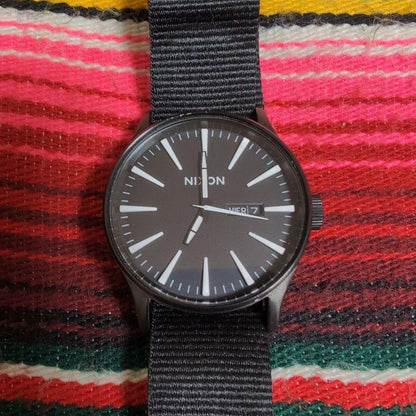 NIXON Sentry Quartz Men's Watch — Japanese