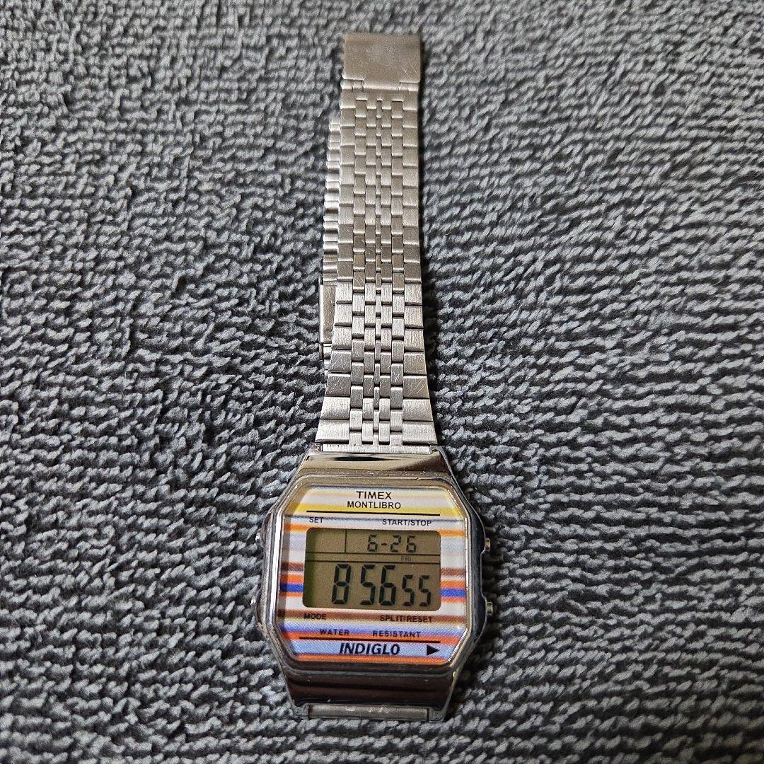 TIMEX MONTLIBRO Digital Men's Watch — Japanese