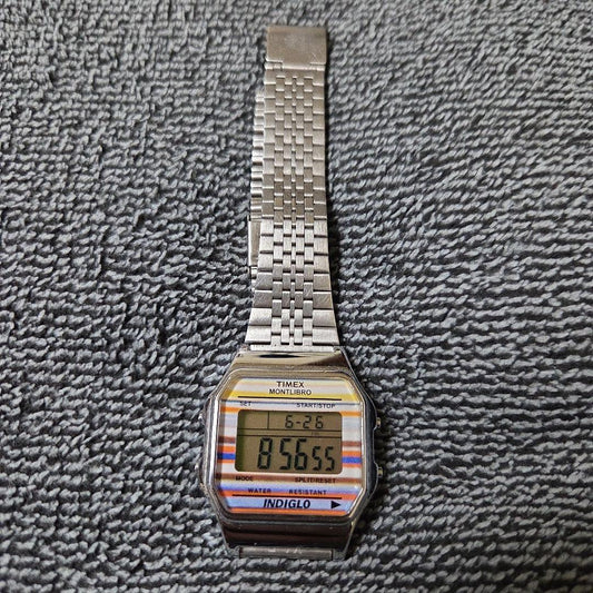 TIMEX MONTLIBRO Digital Men's Watch — Japanese