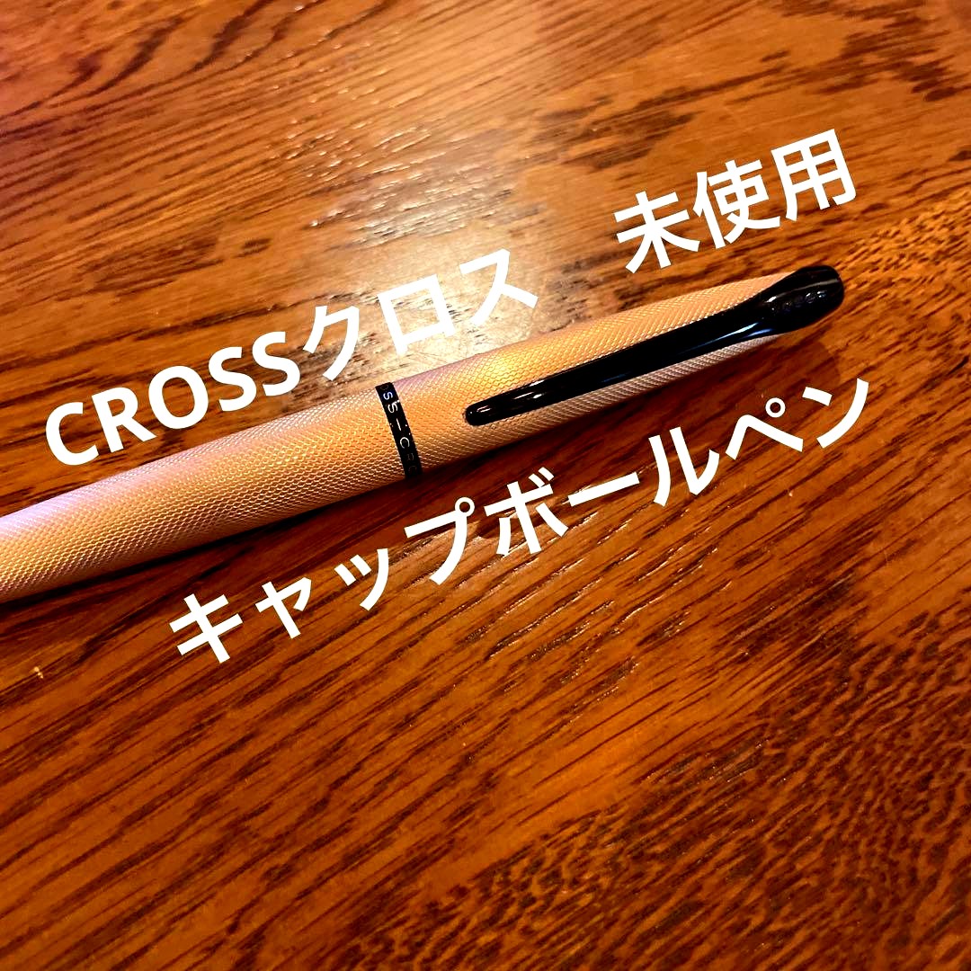 Cross No. 21 ballpoint pen with oil-based ink in single color, unused condition with slight scratches