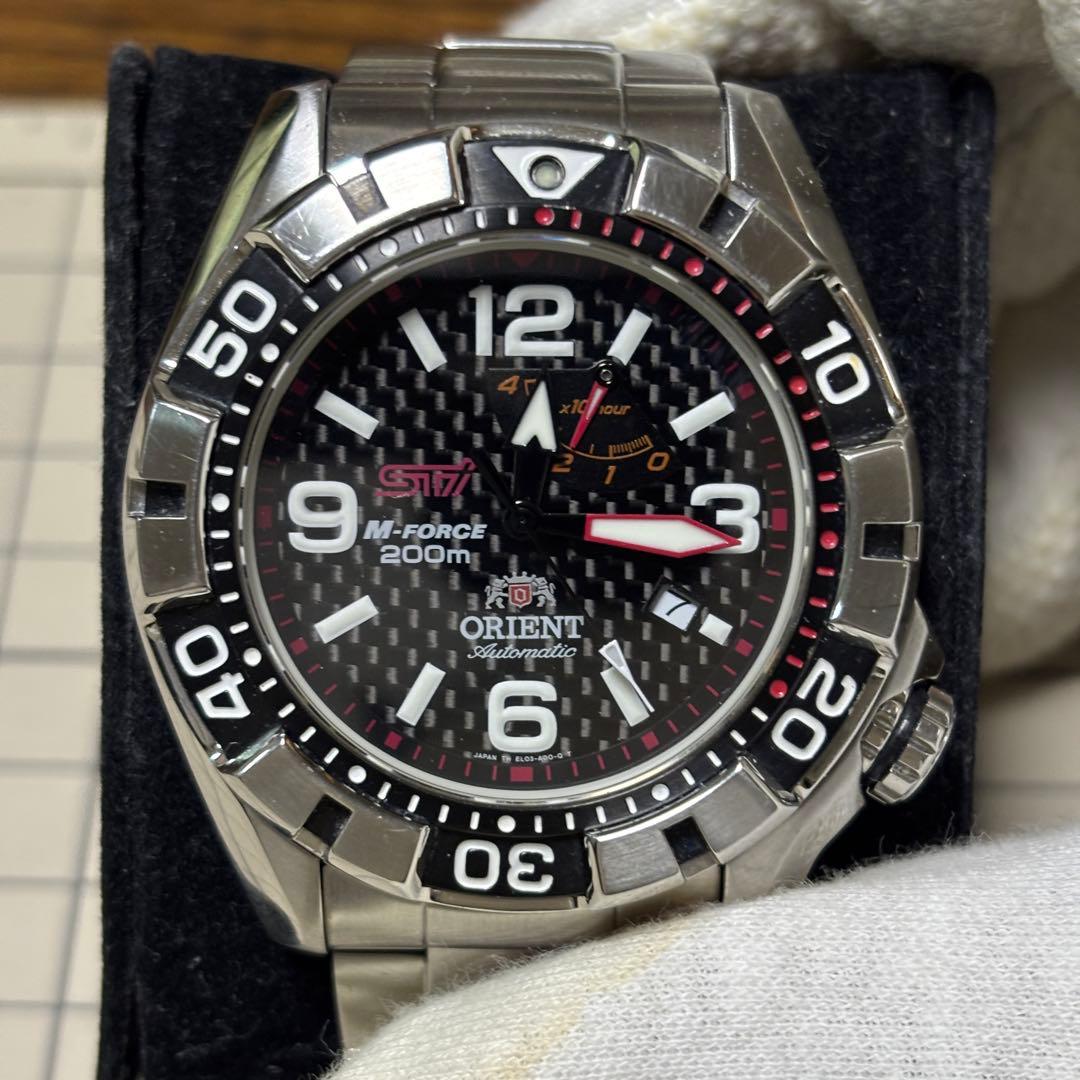 ORIENT Subaru STI Durability 24 Victory Edition Automatic Men's Watch — Japanese