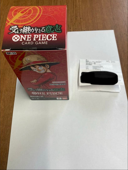 One Piece One Piece Card Game OP-13 Tape Cut Box — OP-13 — Japanese