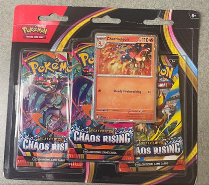 Pokemon Pokémon Card Chaos Rising 3 Pack Set Pack — Japanese