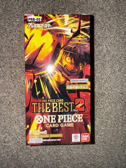 One Piece ONE PIECE Card Game THE BEST Vol.2 Pack — Japanese