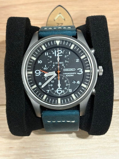 SEIKO Model/Series Name: Swift Chrono SBPB009 Quartz Men's Watch — Japanese