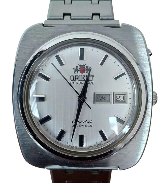 ORIENT Chrono Ace Crystal Automatic Men's Watch — Japanese