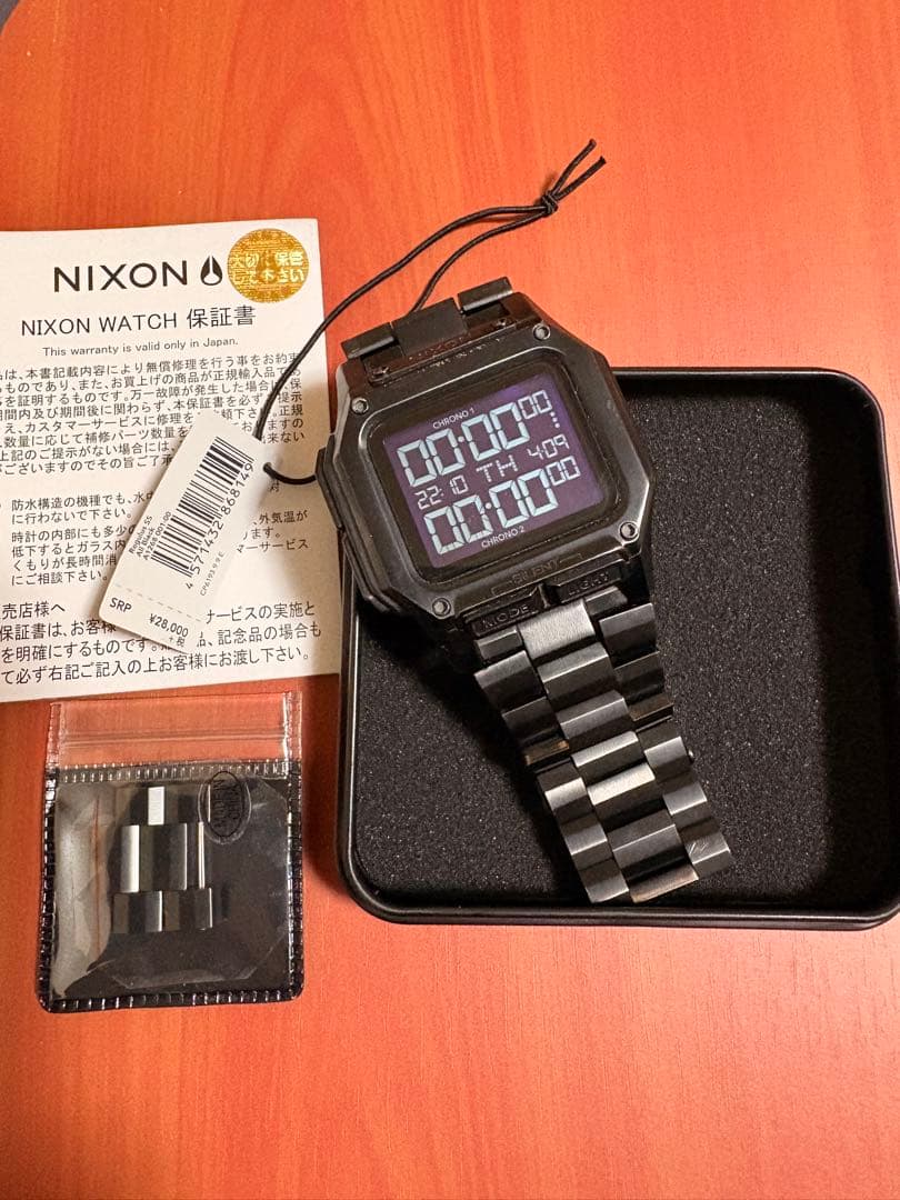 NIXON Regulus Digital Men's Watch — Japanese