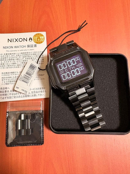 NIXON Regulus Digital Men's Watch — Japanese