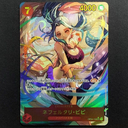One Piece Nefertari Vivi SEC — OP04-118 — Japanese