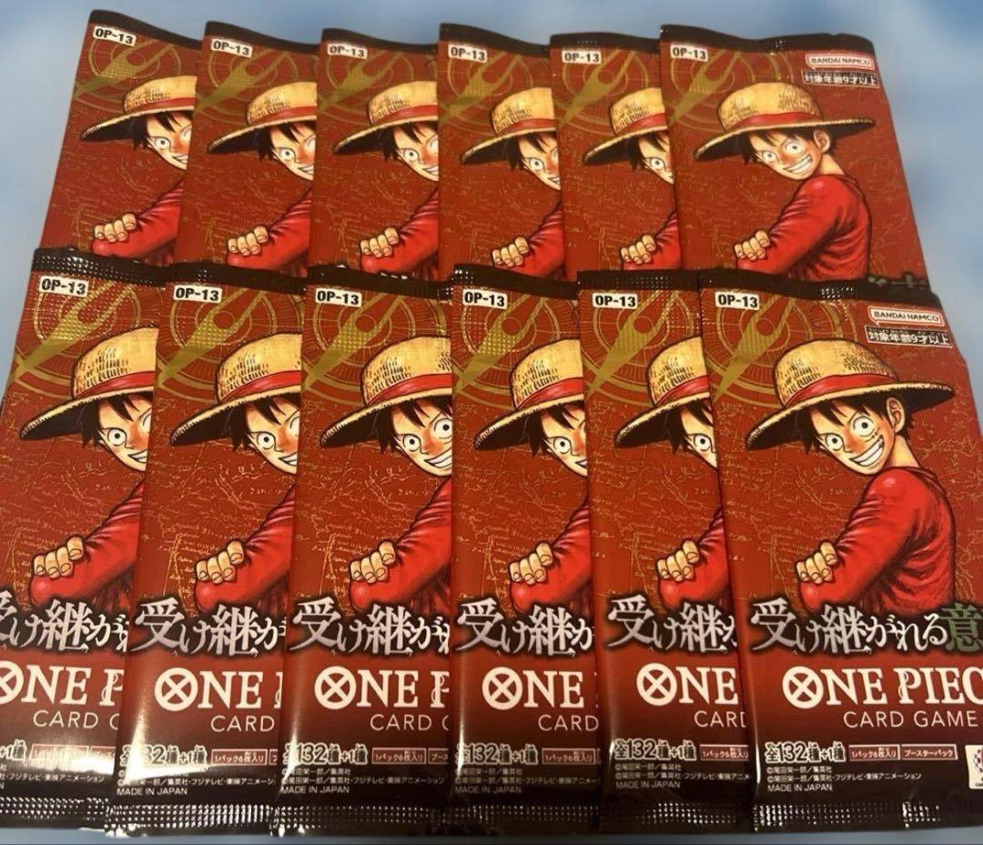 One Piece One Piece Card Game - The Will of D. OP-13 12 Pack Pack — OP-13 — Japanese