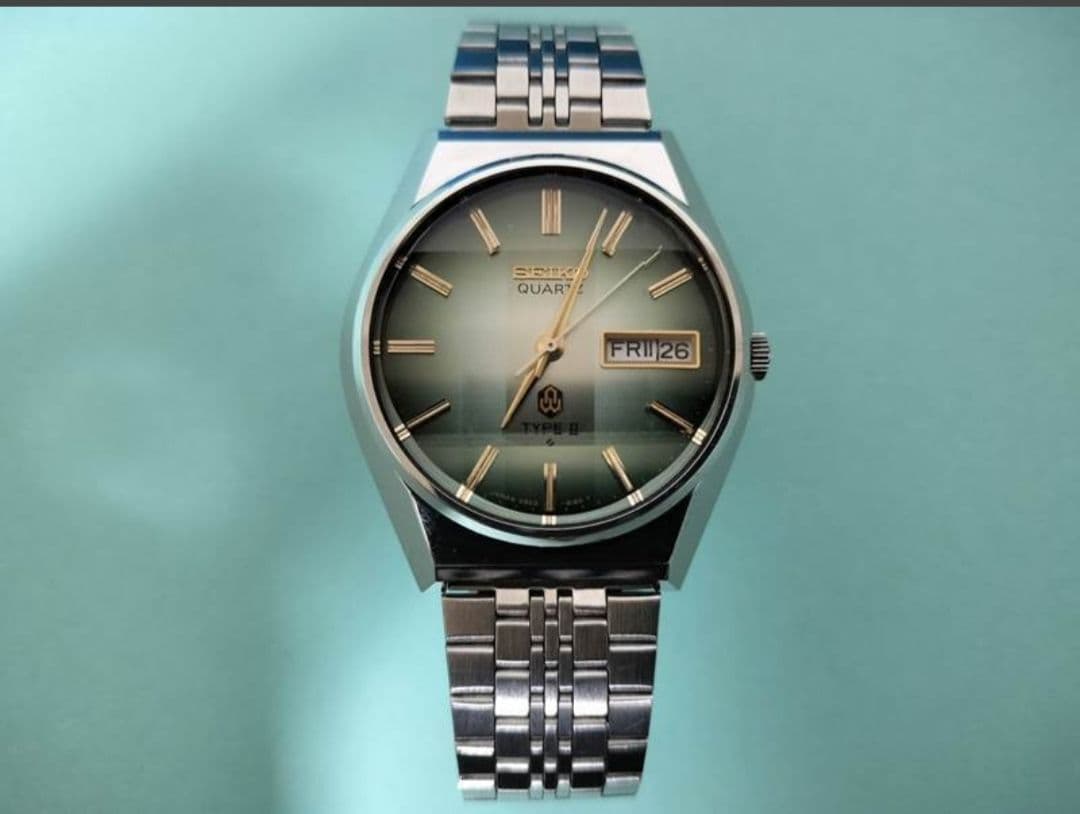 SEIKO Type2 Kattoglass Quartz Men's Watch — Japanese