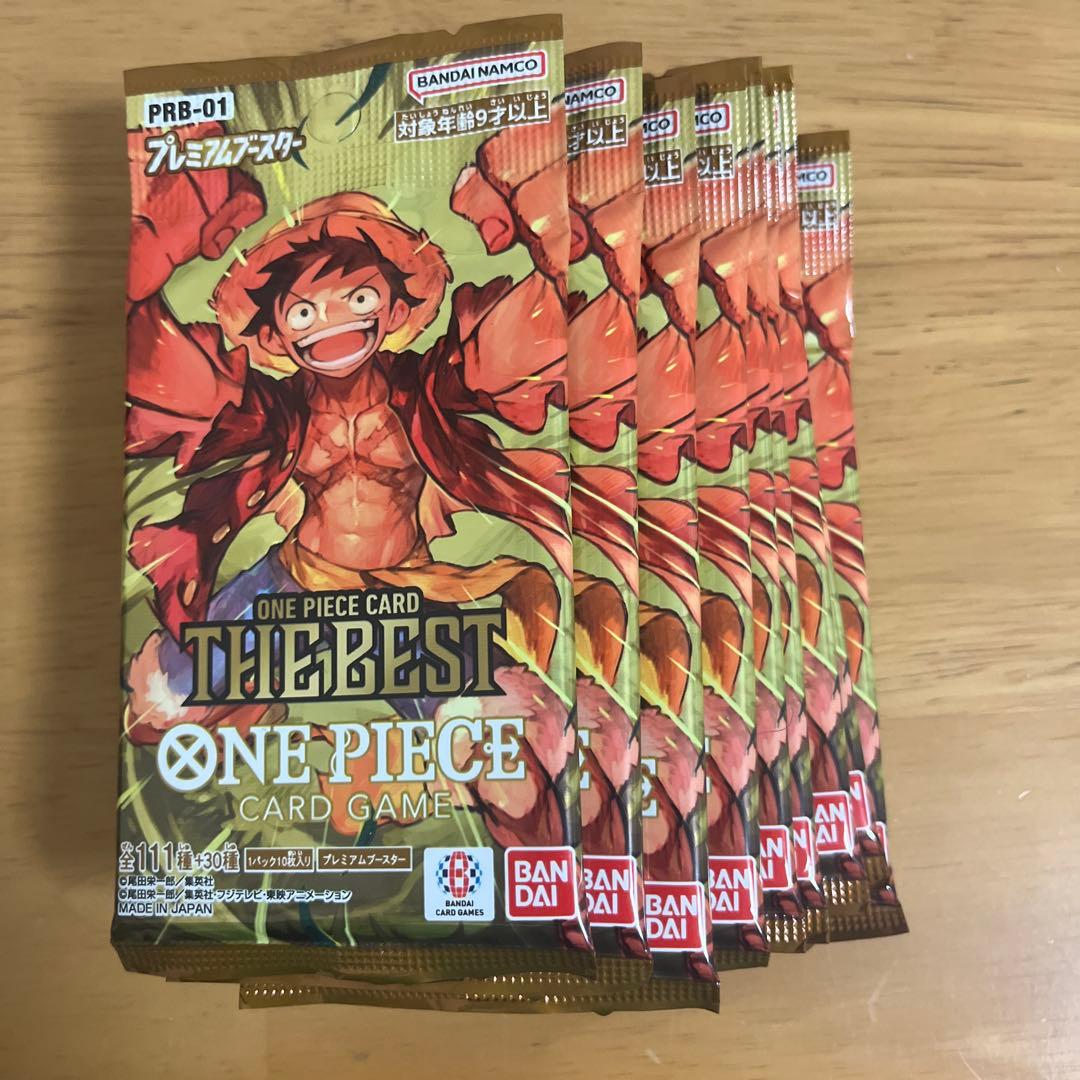 One Piece One Piece Card Game THE BEST Premium Booster 9 Pack Pack — Japanese