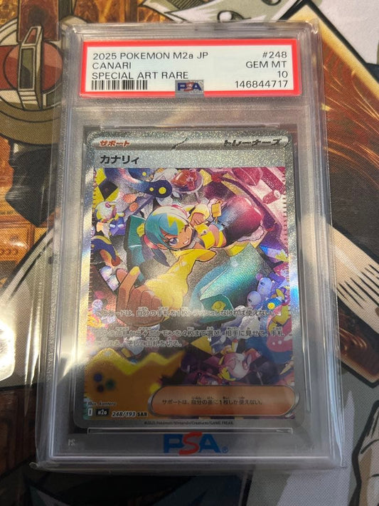 PSA 10 Pokemon Pokémon Card Kanary — Japanese