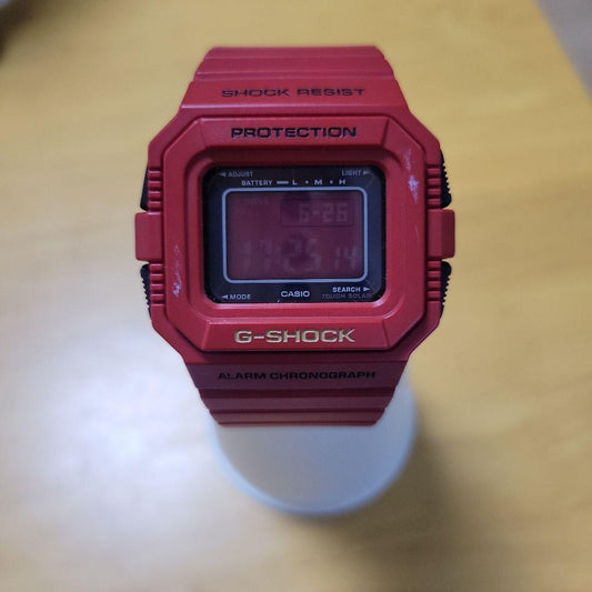 CASIO G-5500C Solar Men's Watch — Japanese