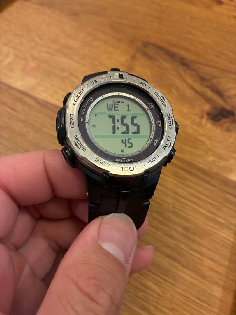 CASIO PRW-3100 Solar Men's Watch — Japanese