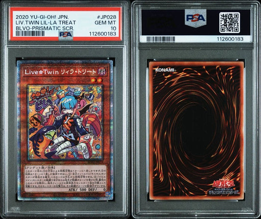 PSA 10 Yu-Gi-Oh Yugioh Riura Treat Prizma BLVO — BLVO-JP028 — Japanese