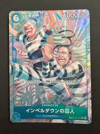 One Piece One Piece Card Imperl Down Prisoner — OP18-042 — Japanese