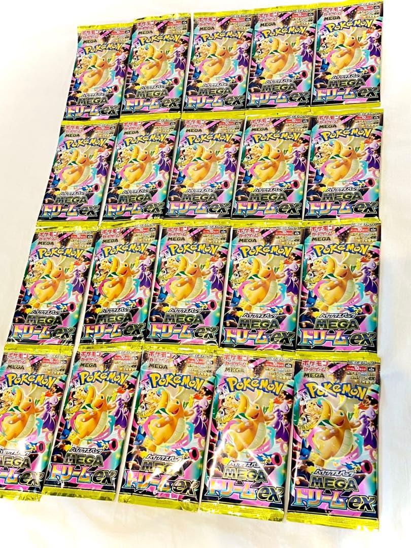 Pokemon New Sealed Pokémon Card Game Mega Dreamex 20pc Pack — Japanese